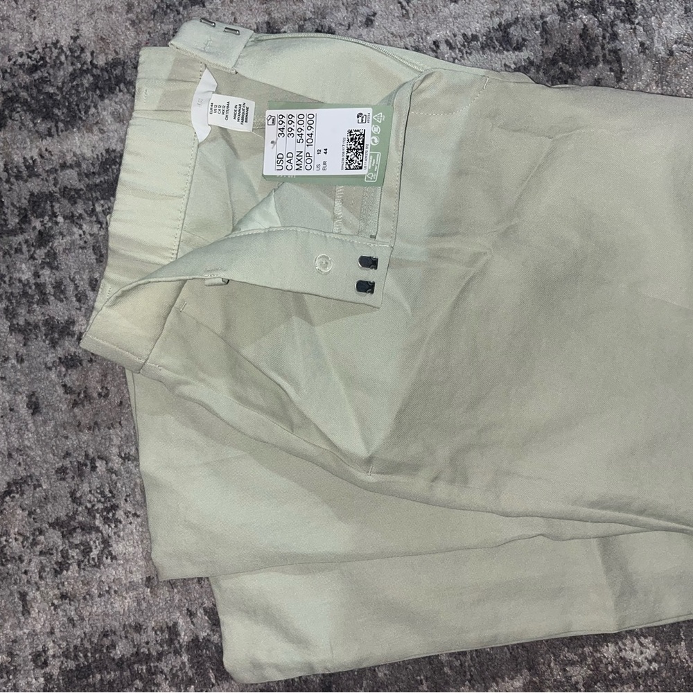 H&M Mint Green Women's Trousers